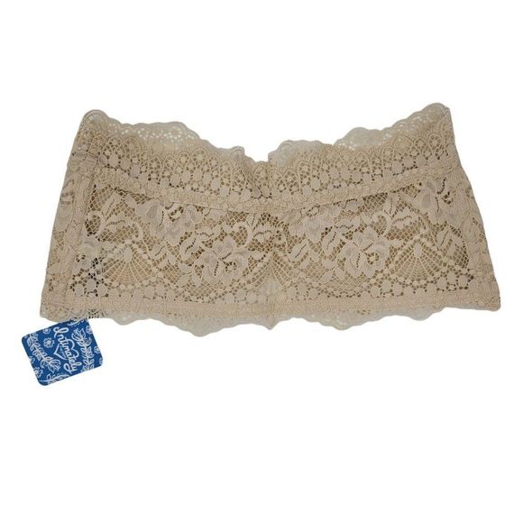 Free People Lacey Looks Bandeau OB1210880  Revolve FREE-WI466 Nude Sz XS - Picture 5 of 7